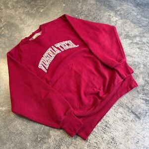 Virginia Tech Spell Out Sweatshirt